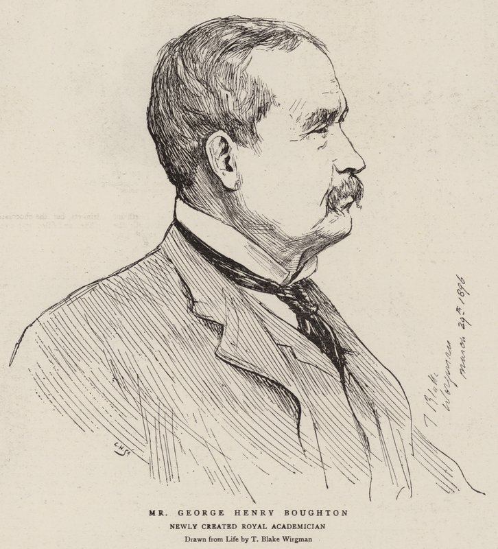 Herr George Henry Boughton von Theodore Blake Wirgman