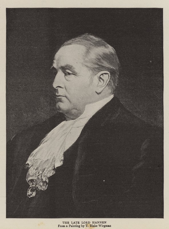 Der verstorbene Lord Hannen von Theodore Blake Wirgman
