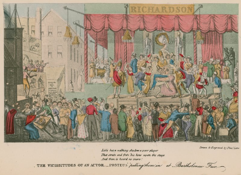 Die Wechselfälle eines Schauspielers von Theodore Lane