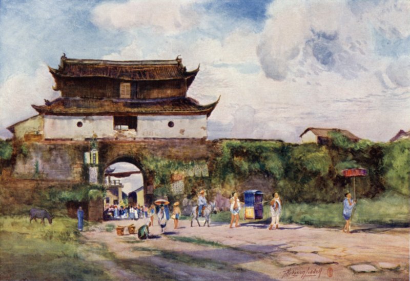 Hangchow, das Nordtor von Thomas Hodgson Liddell