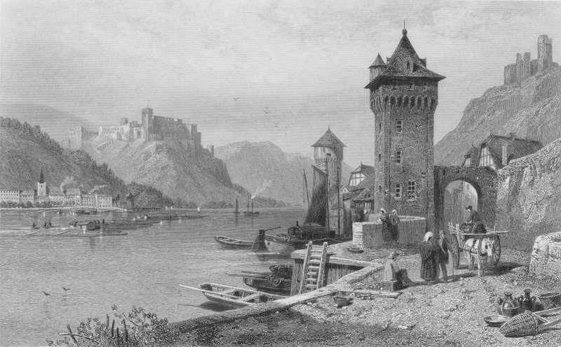 St. Goar von Thomas Leeson the Elder Rowbotham