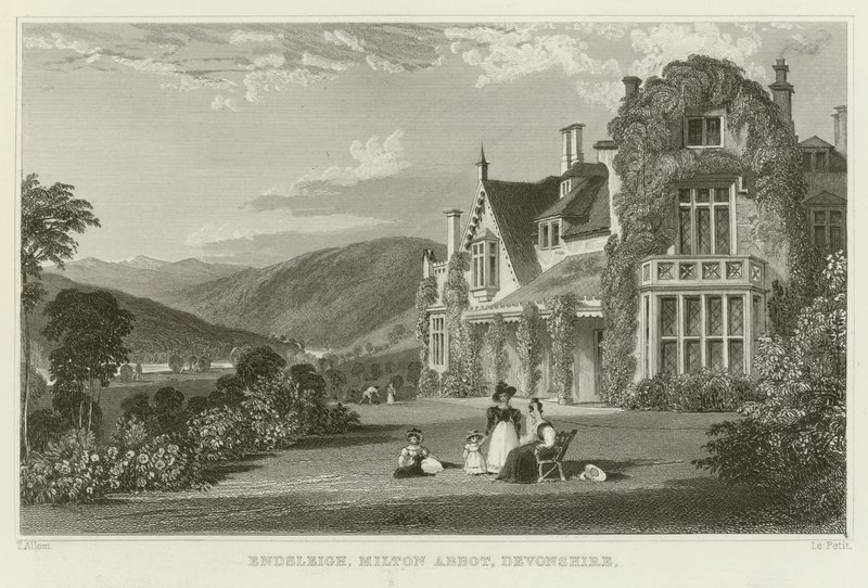 Endsleigh von Thomas Allom