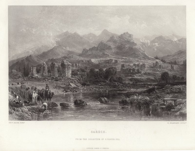 Sardis von Thomas Allom