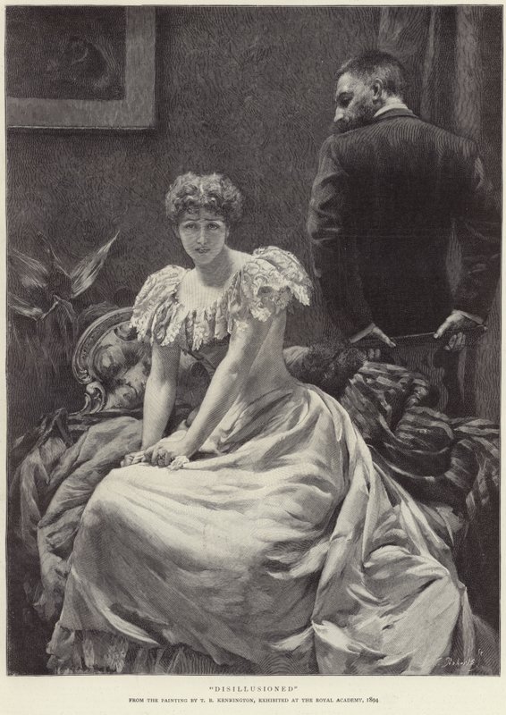 Desillusioniert, von Thomas Benjamin Kennington von Thomas Benjamin Kennington