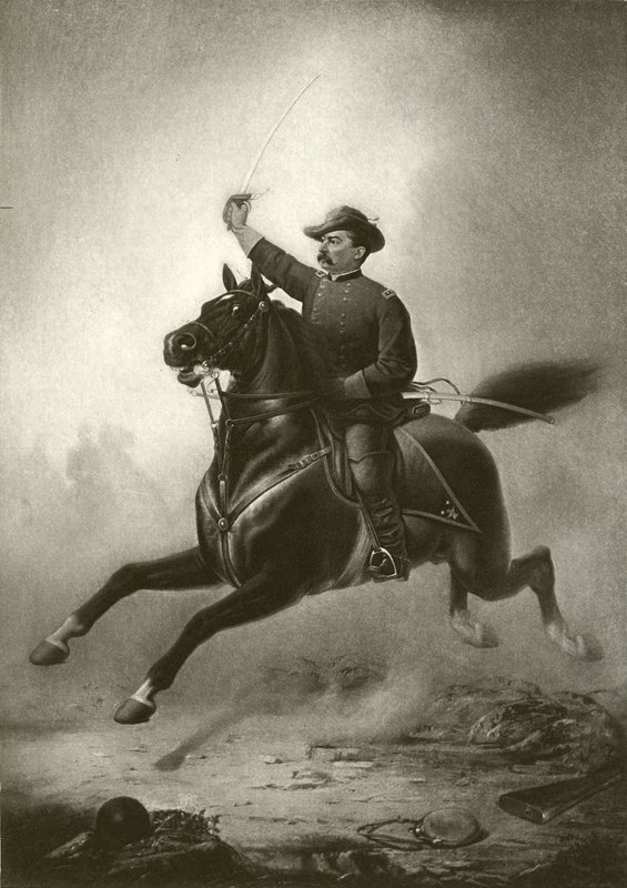 Sheridans Ritt (Gravur) von Thomas Buchanan Read