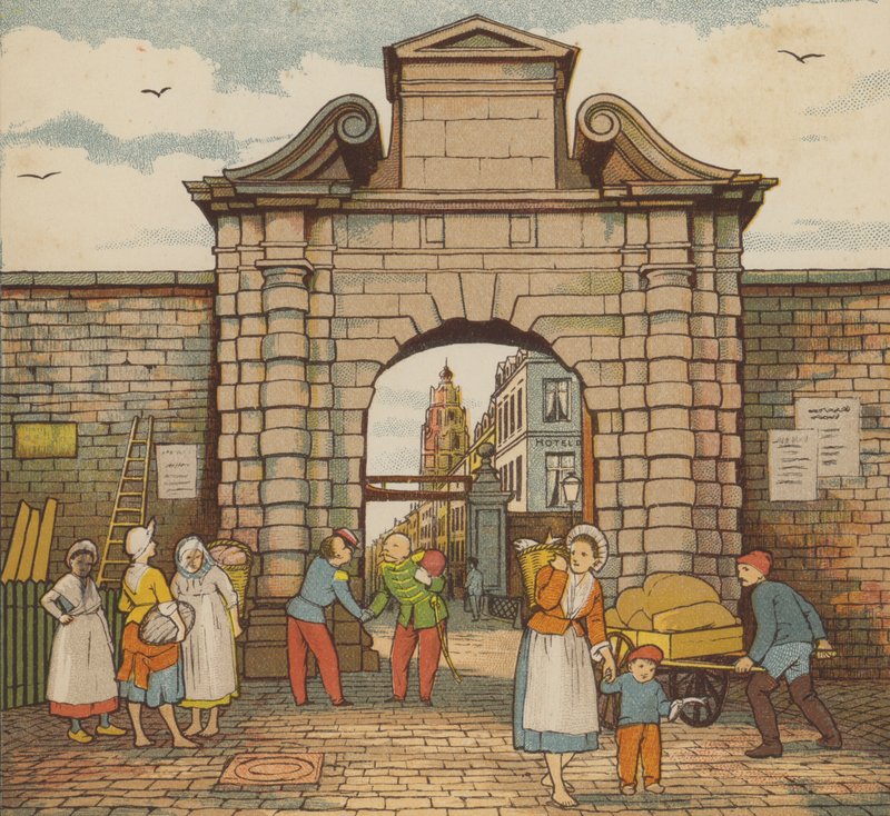 Calais: das Wassertor von Thomas Crane