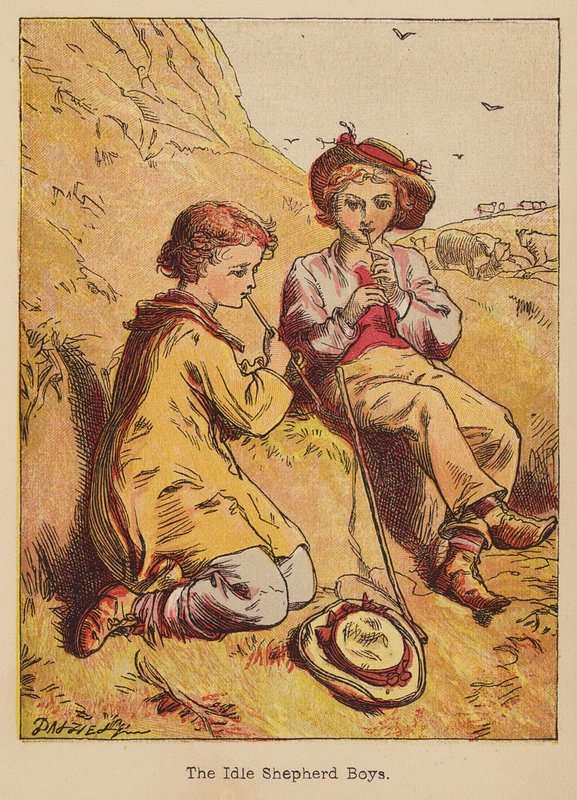 Die faulen Hirtenjungen von Thomas Dalziel