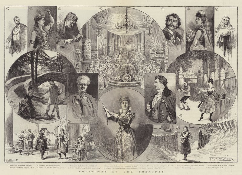 Weihnachten in den Theatern von Thomas Harrington Wilson