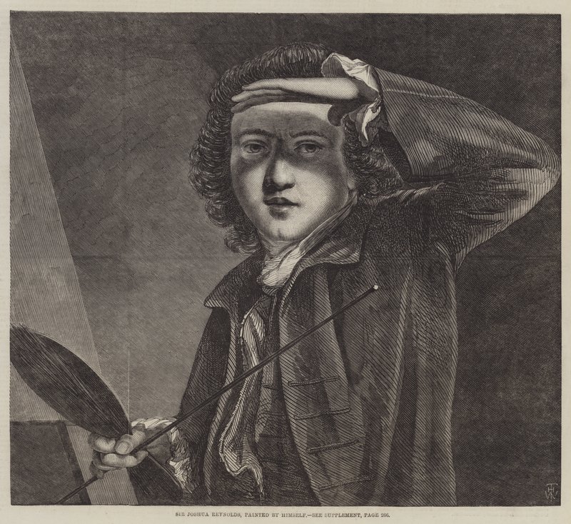 Sir Joshua Reynolds von Thomas Harrington Wilson