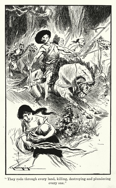 Hunnen von Thomas Heath Robinson