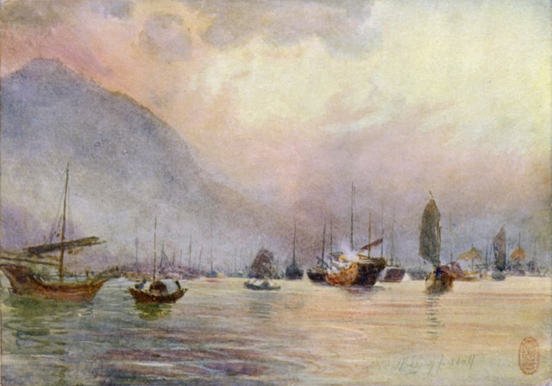 Hongkong, Essenszeit von Thomas Hodgson Liddell