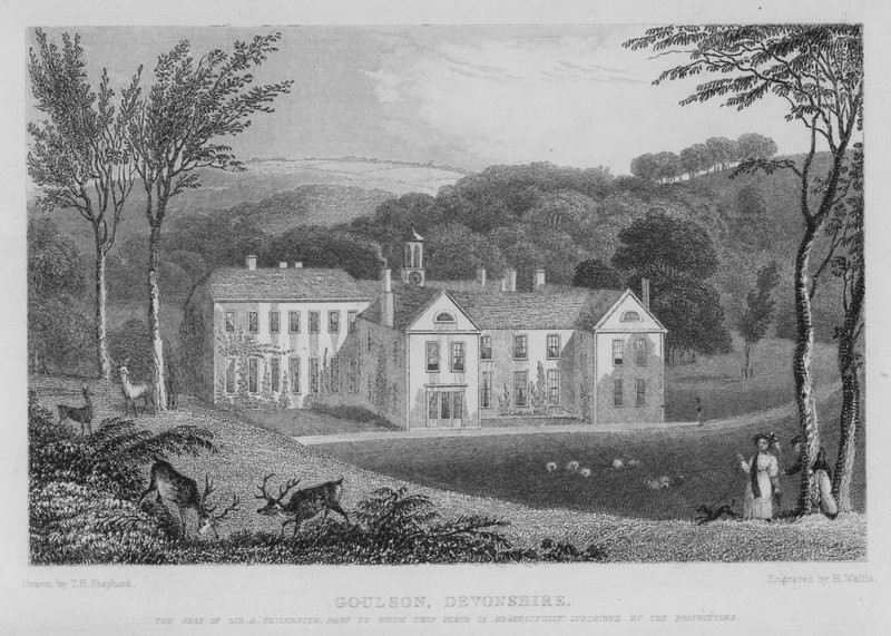 Goulson, Devonshire von Thomas Hosmer (after) Shepherd