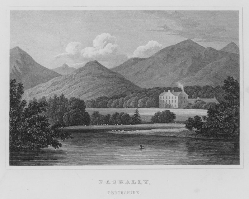 Faskally, Perthshire (Gravur) von Thomas Hosmer Shepherd