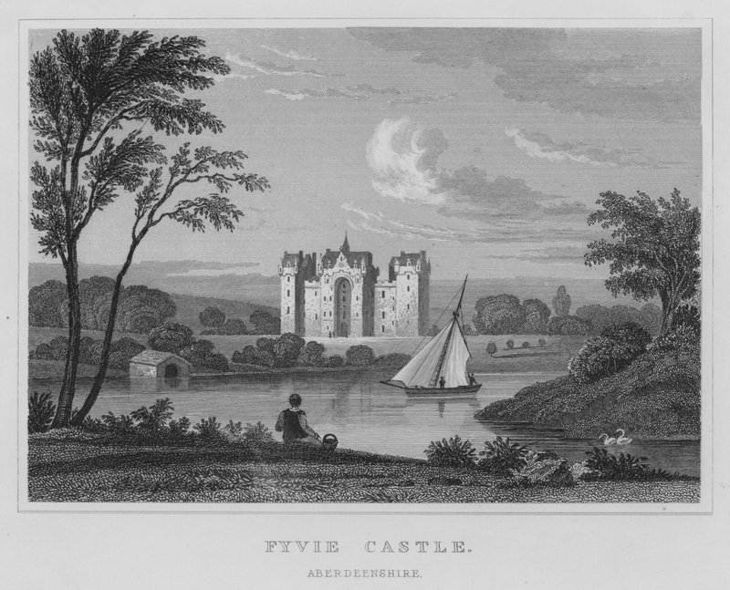 Fyvie Castle, Aberdeenshire von Thomas Hosmer Shepherd