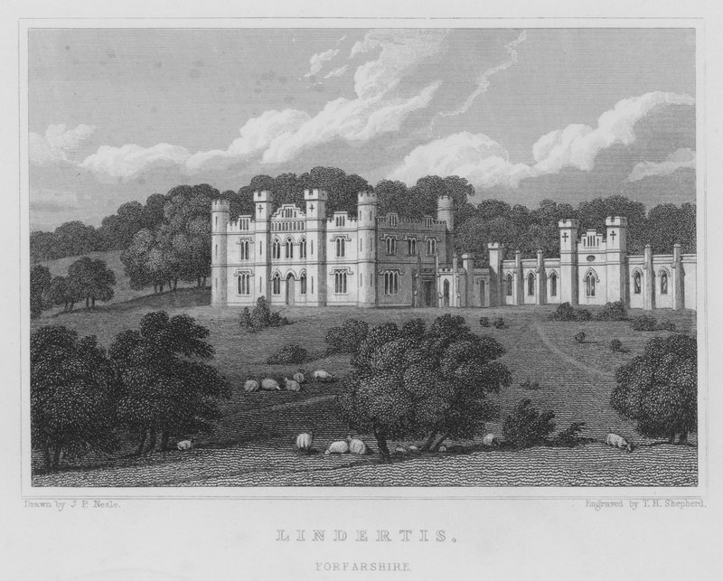 Lindertis, Forfarshire von Thomas Hosmer Shepherd