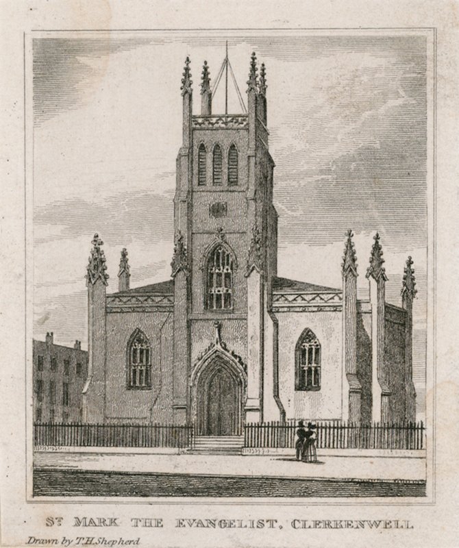 St. Markus Kirche, Clerkenwell von Thomas Hosmer Shepherd