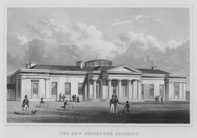 Die Neue Edinburgh Academy von Thomas Hosmer Shepherd