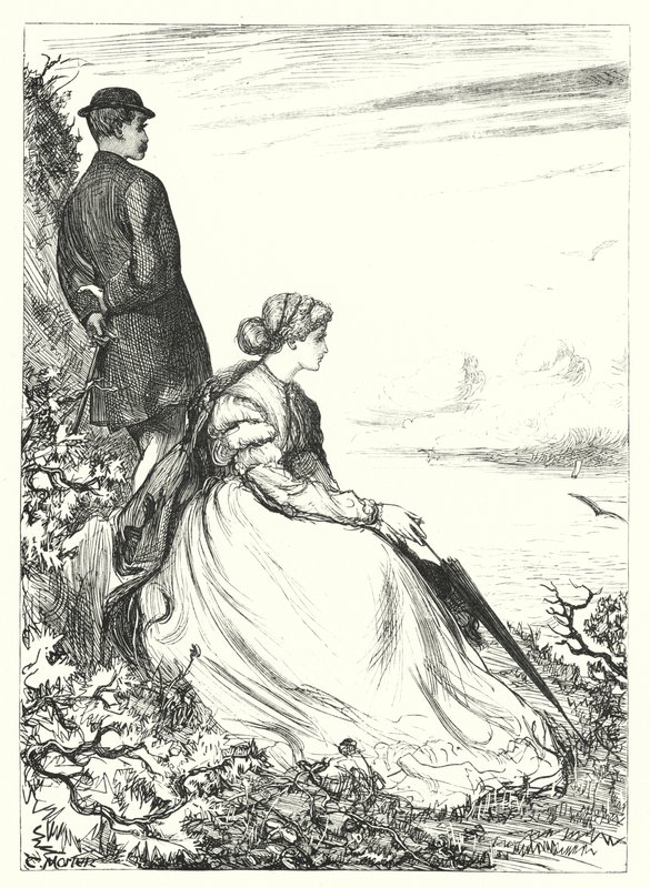 Unter den Klippen (Stich) von Thomas Morten