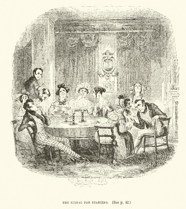 Illustration für Valentine Vox von Thomas Onwhyn