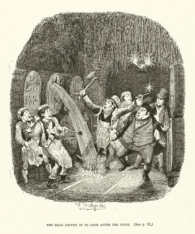 Illustration für Valentine Vox von Thomas Onwhyn