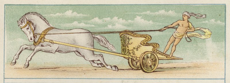 Perseus fährt einen Streitwagen von Thomas Ralph Spence