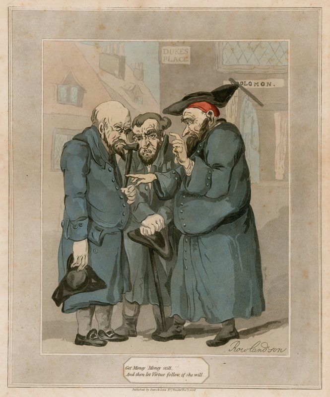 Geld holen immer noch von Thomas Rowlandson