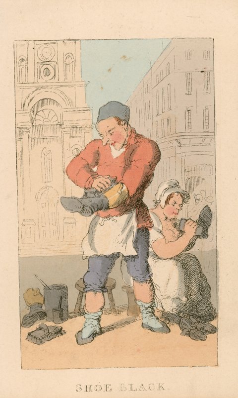 Schuhputzer von Thomas Rowlandson