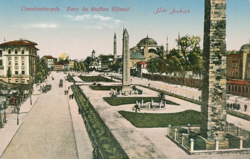 Sultan-Ahmed-Park, Konstantinopel, Türkei von Turkish Photographer