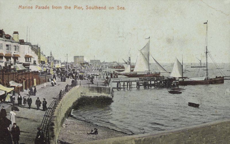 Marine Parade, Southend On Sea (Farbfoto) von Unbekannt