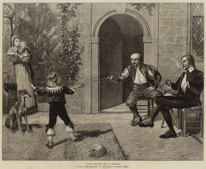 Frühe Lektionen von Valentine Walter Lewis Bromley