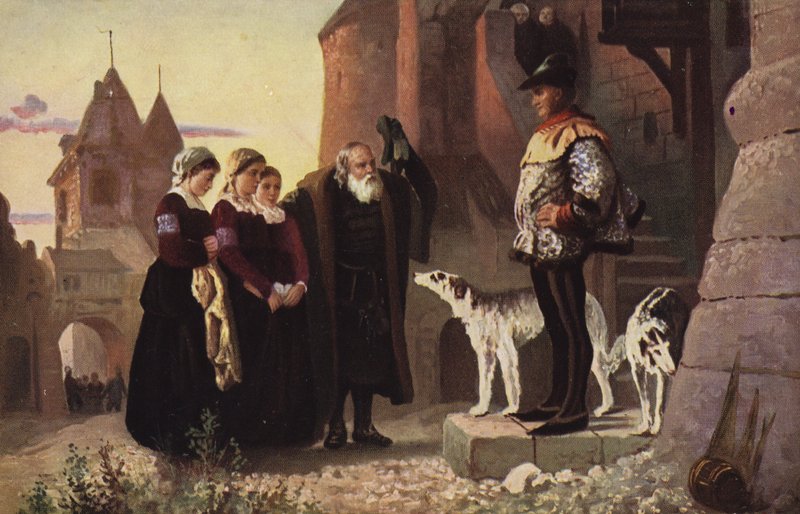 Das Recht des Meisters, 1874 von Vasilij Dmitrievich Polenov