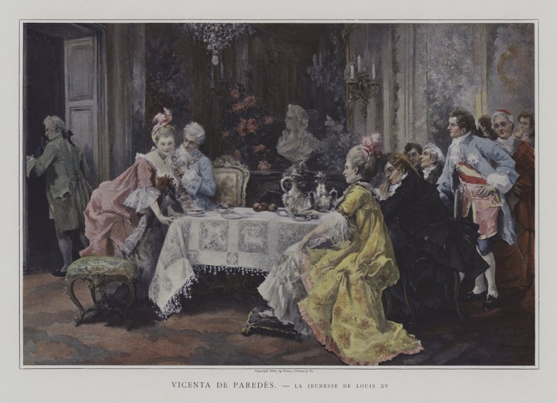 Die Jugend von Ludwig XV. von Vicente de Parades