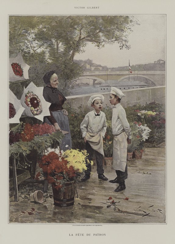 Das Patronatsfest von Victor Gabriel Gilbert