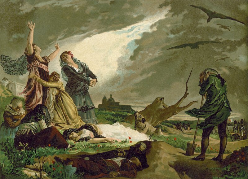 Der 3. Mai 1808 von Vincente Gonzalez Palmaroli