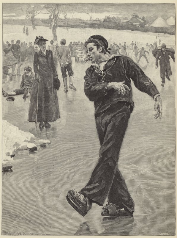 Marine-Manöver von W. Hatherell