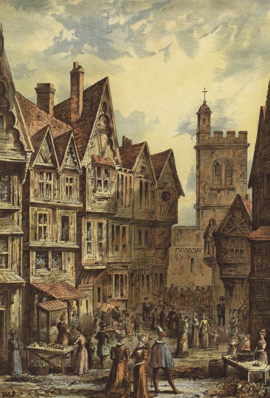 Bucklesbury, Cheapside von Waldo Sargeant