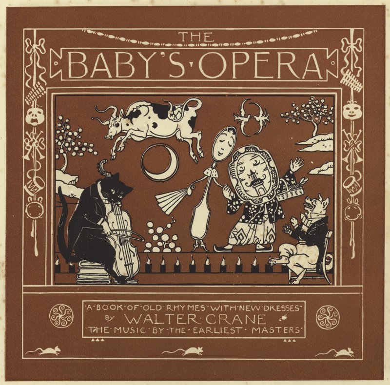 Die Oper des Babys von Walter Crane