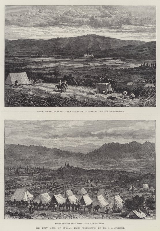 Die Rubinminen von Burma von Walter Paget