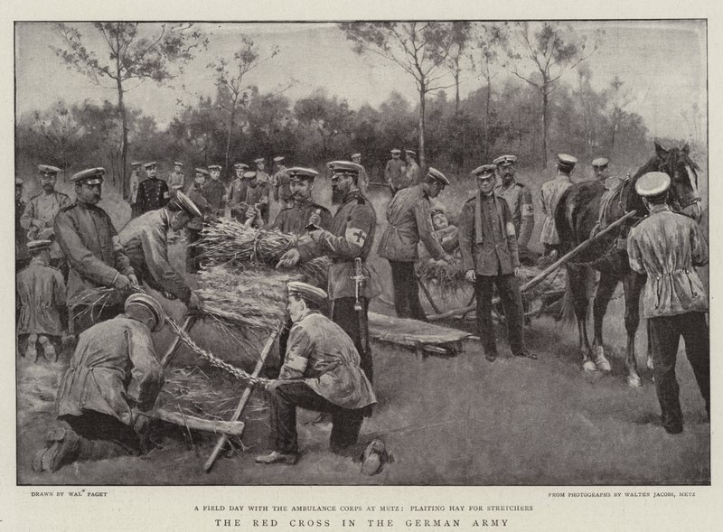 Das Rote Kreuz in der deutschen Armee von Walter Stanley Paget