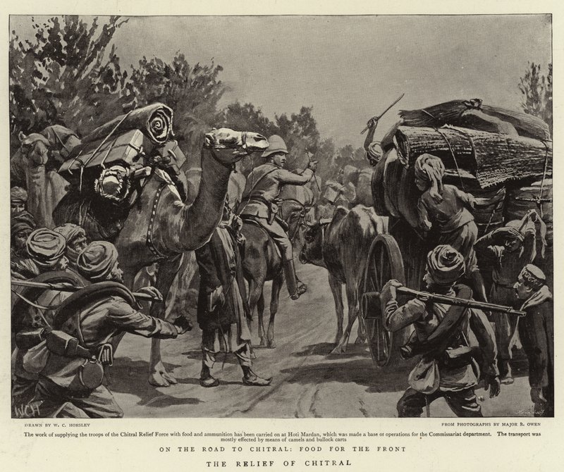 Die Entlastung von Chitral von Walter Charles Horsley