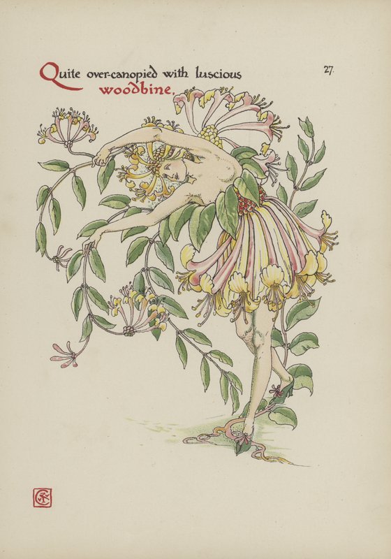 Blumen aus Shakespeares Garten von Walter Crane