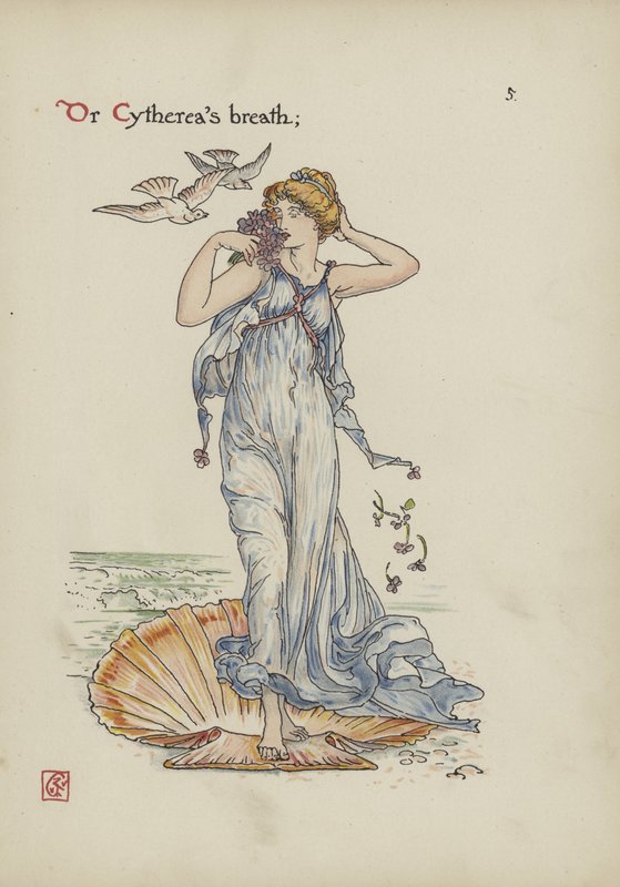 Blumen aus Shakespeares Garten von Walter Crane