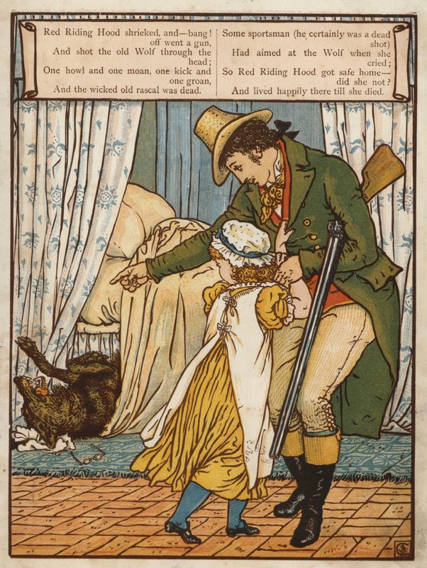 Rotkäppchen von Walter Crane