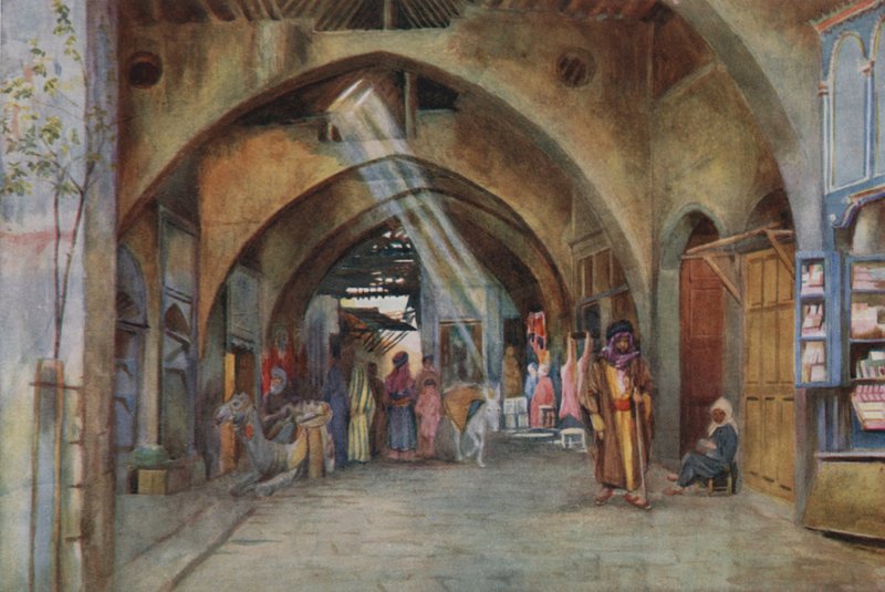 Die Hamareh, Damaskus von Walter Spencer Stanhope Tyrwhitt