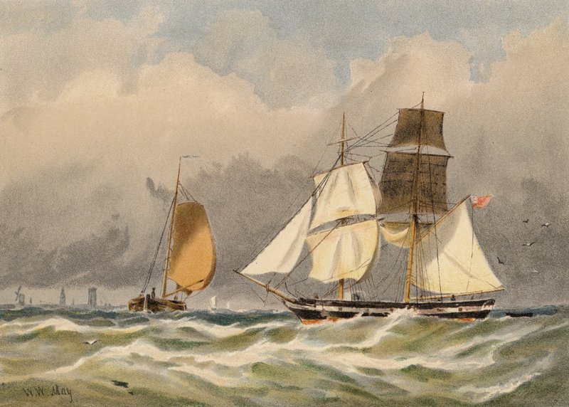Brigg wendet von Walter William May