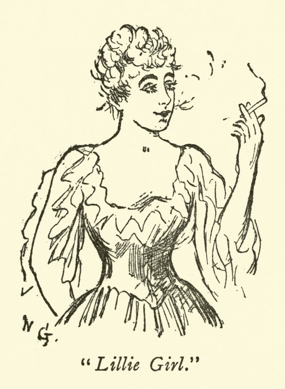 Lillie Mädchen von Weedon Grossmith