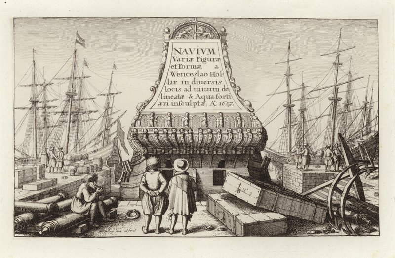 Navium Variae Figurae et Formae von Wenceslaus Hollar
