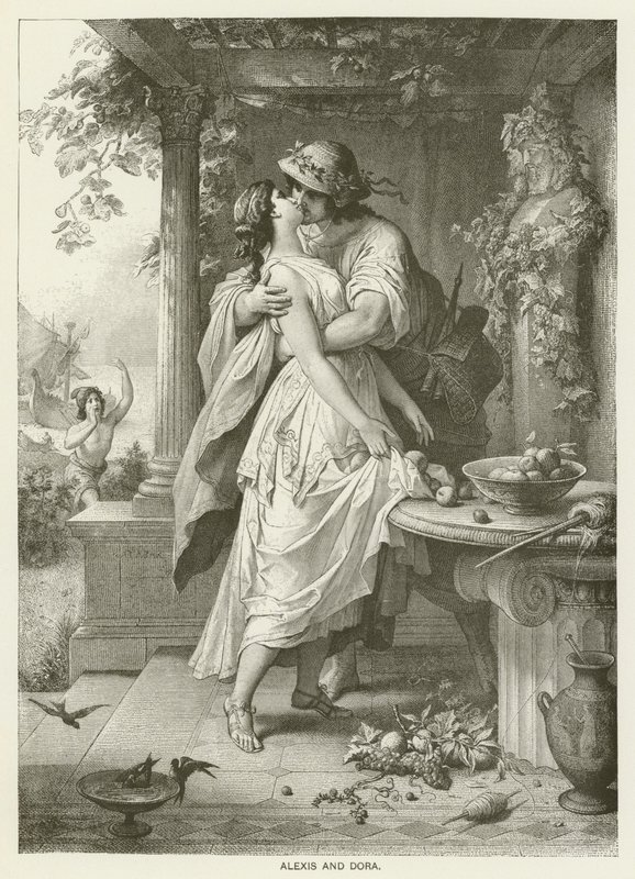 Alexis und Dora von Wilhelm von Kaulbach