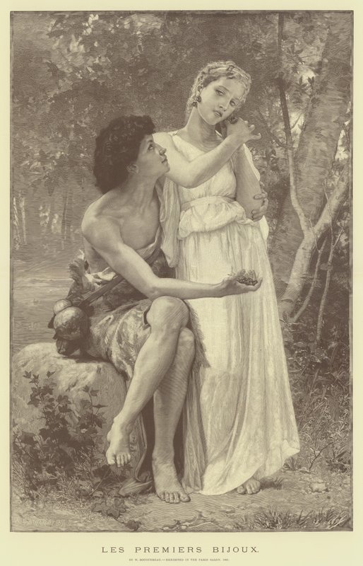 Die ersten Juwelen von William Adolphe Bouguereau
