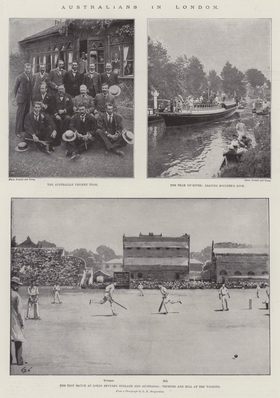 Australier in London von William Barnes Wollen